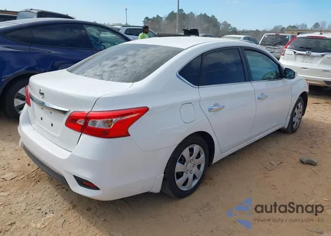 2016 Nissan Sentra S из США, поврежденный, VIN 3N1AB7AP4GY244644